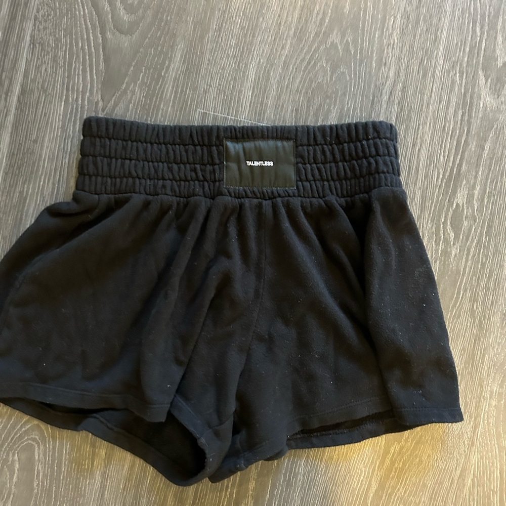 TALENTLESS Black Athletic Women's Shorts